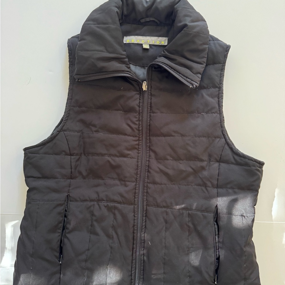 Kenneth Cole Reaction Black Quilted Vest - Picture 4 of 5
